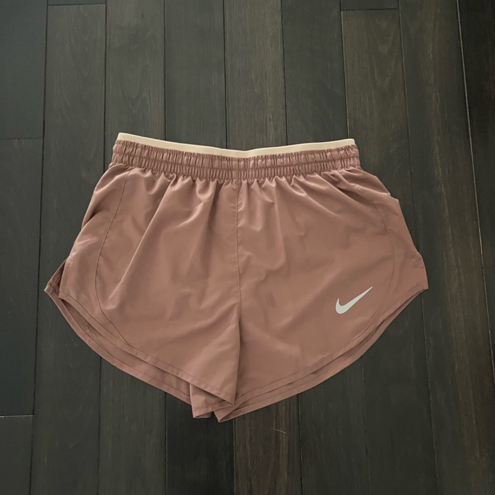 Nike Women's Beige Athletic Shorts